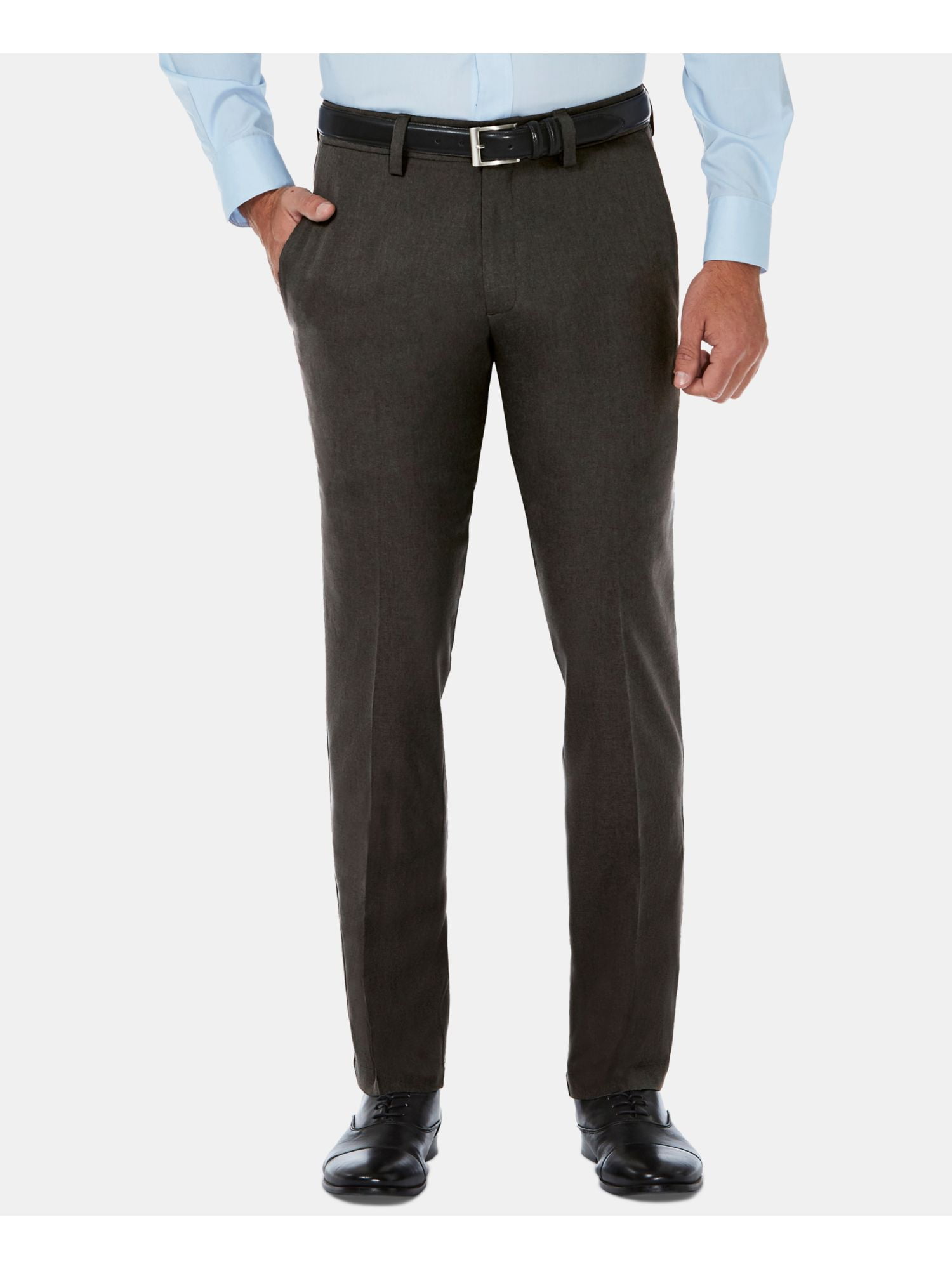 Haggar Mens Cool 18 Pro Slim Fit 