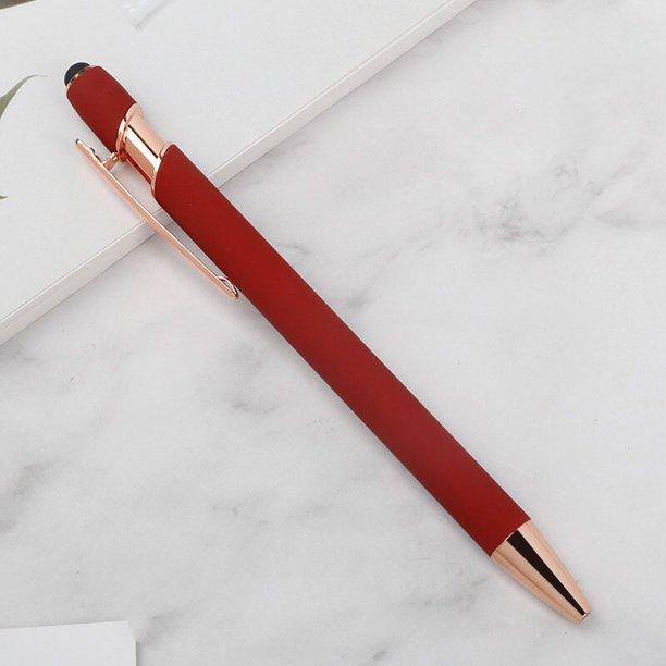 Bolígrafos personalizados de oro rosa para boda, suministros escolares divertidos, accesorios de oficina, bolígrafos de negocios personalizados