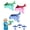 3pcs, variant on Dinosaur Foam Glider Launcher Toy, Dinosaur Catapult Gun Aircraft, Outdoor Flying Catapult Toy for Backyard Park Beach Play