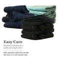 thumbnail image 6 of Cuisinart Kitchen Towels - Ultra Soft, Absorbent & - Premium / Cotton Fiber Blend - Navy Aura, Set of 2, 16" x 26" - Diamond Pattern, 6 of 7