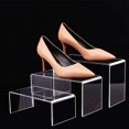 thumbnail image 4 of Acrylic Display Risers, Clear Rectangle Stands Shelf for Display 12Pcs,12 x Display racks (4 small, 4 medium, 4 large),transparent, 4 of 6