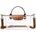 thumbnail image 1 of Bolsa transparente BOSTANTEN Stadium Approved, pequeña, bandolera, color marrón, 1 of 6