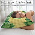 thumbnail image 5 of Happy St. Patrick's Day Pillow Covers King, Spring Coin Clovers Yellow Plaid Soft Brushed Microfiber Breathable Throw Pillow Covers, Decorative Pillowcase with Zipper for Couch Sofa Bedroom 20"x36", 5 of 9