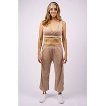 Linda Adaptive Pants with Full Side Seam Opening and Side Loops