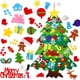 thumbnail image 2 of Árbol de Navidad de fieltro DIY Decoración navideña para el hogar Navidad Noel 2024 Adornos navideños de Año Nuevo Papá Noel Regalos de Navidad para niños, 2 of 5