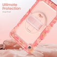 thumbnail image 6 of XYX For Samsung Galaxy Tab A9+/A9 Plus Case 11 inch, 360 Rotating Shockproof Cover with Stand, Screen Protector, Shoulder Strap (2023, SM-X210/X216/X218), Pink Camouflage, 6 of 7