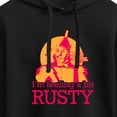 thumbnail image 3 of The Wizard of Oz - A Bit Rusty Tin Man - Juniors Cropped Pullover Hoodie, 3 of 5