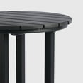 thumbnail image 5 of WestinTrends Outdoor 37" Counter Height HDPE Outdoo Bistro Bar Table, Black, 5 of 7