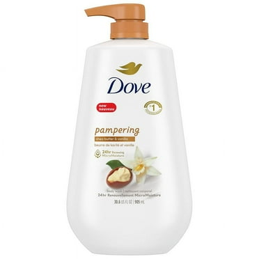 Dove Purely Pampering Body Wash with Pump Shea Butter with Warm Vanilla 30.6 fl oz