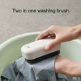 thumbnail image 2 of Laundry Brush Stain Removal Foldable Compact Multi-function Household Clothes Brush, 2 of 5