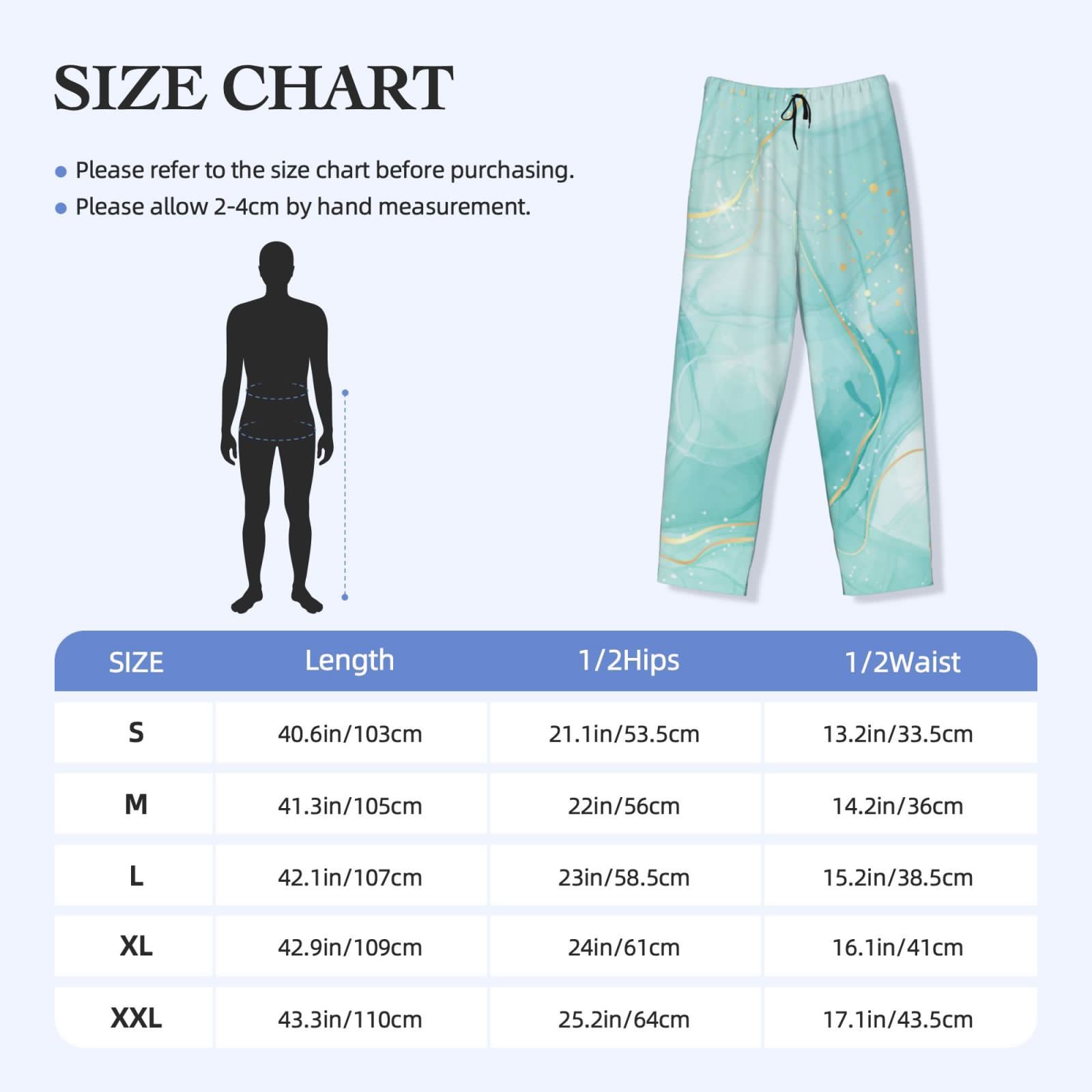 thumbnail image 4 of Honiee Blue Marble for men - a sleek fusion of Straight Pajama Pants, versatile Lounge Pants, and cozy Sleepwear, all rolled into one-XX-Large, 4 of 6