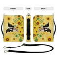 thumbnail image 5 of FOR U DESIGNS Sunflower Border Collie Bible Case for Women PU Reusable Sturdy Bible Protective Carrier Size 2XL Abrasion Bible Book Cover Carrying Case Lightweight Crossbody Bible Bag, 5 of 7