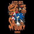 thumbnail image 2 of Men's Sonic the Hedgehog Let's Get Scary  Graphic T-Shirt, 2 of 5