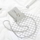 thumbnail image 4 of Bolsa de hombro casual mini para mujeres en gris, bolsa pequeña simplemente para teléfono móvil, bolsa de ocio cuadrada mini, bolsa de hombro cruzada mini para teléfono móvil, 4 of 8