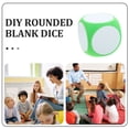 thumbnail image 3 of Miangastore Blank Dice Large Game Dice Draw Freely DIY Dice Board Game DIY Dice Prop, 3 of 8
