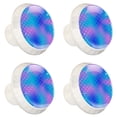 thumbnail image 2 of 4 Pcs Mermaid Fish Scale Knobs for Kitchen Cabinet Cupboard Dresser Bookcase Drawer Pulls Handles Round Home Decor, 2 of 8