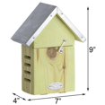 thumbnail image 4 of Esschert Design Ladybug House Wood White 8.8 Inch, 4 of 5