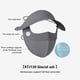 thumbnail image 1 of Fiudx Mascarilla de Seda de Hielo, Protección Solar Facial Completa, Diseño Ventilado con Abertura para La Nariz, Elegante Sombrero para El Sol con Parte Superior Hueca, Ideal para Ciclismo y Senderi, 1 of 2