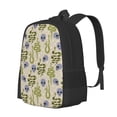 thumbnail image 2 of Daiia Skull Snake Backpack for Men and Women -Durable Backpack Large Capacity, Water-Resistant Bag with Adjustable Straps and Laptop Compartment, 2 of 9