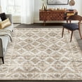 thumbnail image 5 of ReaLife Machine Washable Rug - Stain Resistant, Non-Shed - Eco-Friendly, Padded, Family & Pet Friendly - Made from Premium Recycled Fibers - Zara Vintage Distressed - Beige Ivory Gray, 7'6" x 9'6", 5 of 5