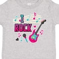 thumbnail image 4 of Inktastic I Rock with Guitar Microphone and Music Notes Boys or Girls Toddler T-Shirt, 4 of 5