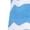 Azure Blue White Wave, variant on Catherines Women's Plus Size Scallop-Detail Knit Sweater