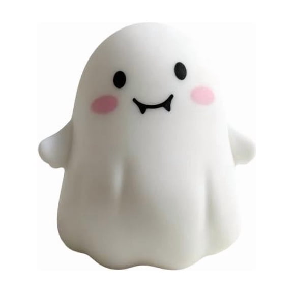 Cute Ghost Fidget Toy Slow Rising Stress Relief Halloween Fidget Sensory Pinch Toy for Kids Adults Party Favor Decor Gift