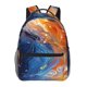 thumbnail image 1 of Disketp Galactic Dog Swirls Art Mochila Estampada para Hombre y Mujer – Mochila Ligera Clásica con Múltiples Bolsillos para Universidad, Trabajo y Viajes-One Size, 1 of 5