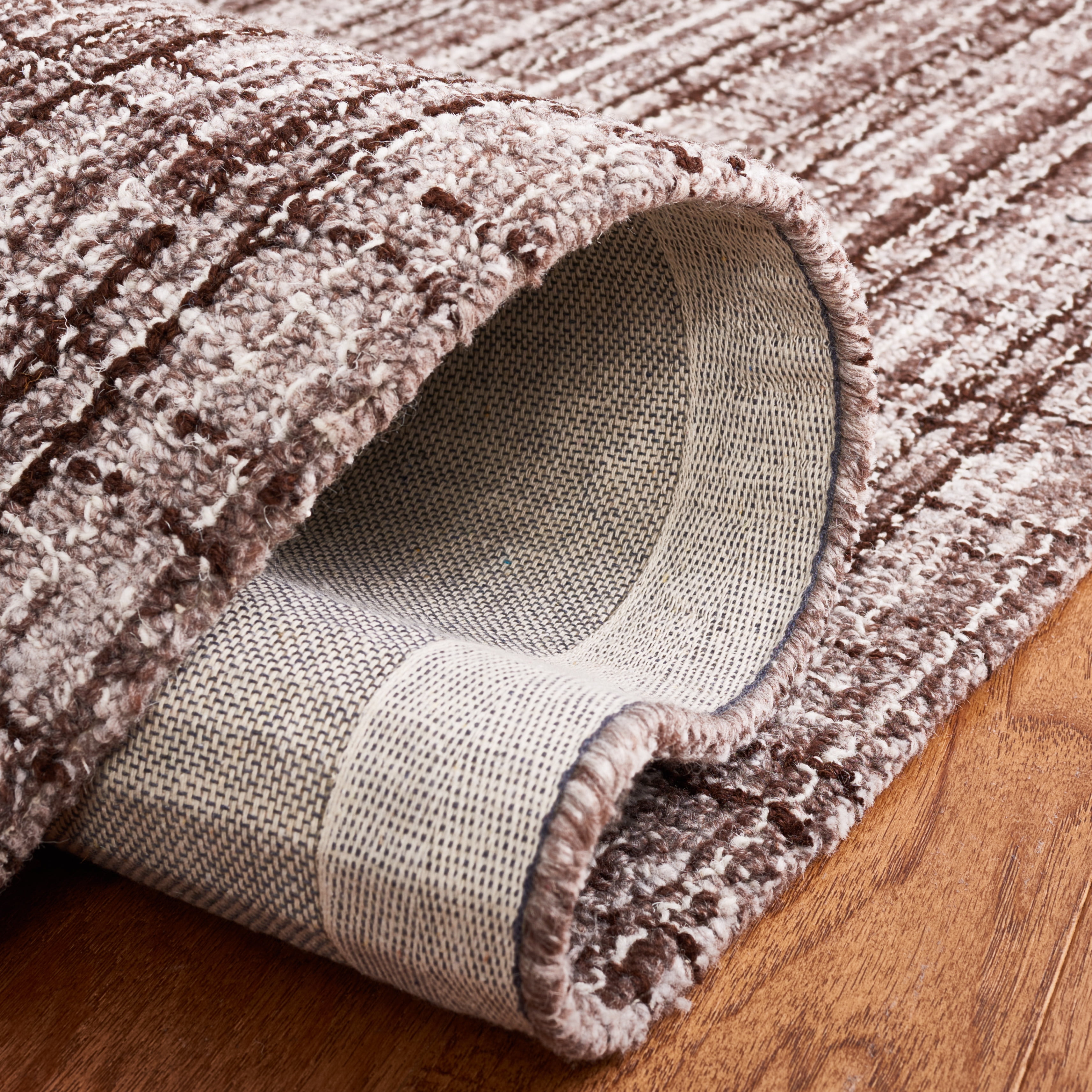 SAFAVIEH Abstract Aifric Trellis Area Rug, Brown/Gray, 5' x 8'