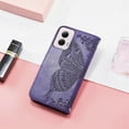 thumbnail image 7 of Case for Motorola Moto G Power 5G 2024 Wallet Case Women Leather with Card Holder with Stand Flip Case Embossed Shockproof Cute Case for Moto G Power 5G 2024 SD Butterfly Pink, 7 of 7