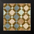 thumbnail image 2 of Saunders, Alonzo 20x20 Black Modern Framed Museum Art Print Titled - Tile of Squares II, 2 of 5