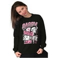 thumbnail image 3 of Betty Boop Sassy Kanji Comic Panels Women Plus Size Sweatshirt Brisco Brands 5X, 3 of 5