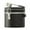 Black, variant on KQJQS Coffee Canister, Airtight Stainless Steel Kitchen Food Storage Container With Date And Scoop For Grounds Coffee,Beans, Tea, Flour, Cereal, Sugar(1.2L)