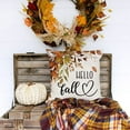 thumbnail image 3 of HNIAN Fall Pillow Covers Fall Decor Buffalo Plaid Pumpkin Maple Leaf Thankful Grateful Blessed Fall Pillows Decorative Throw Pillows Farmhouse Thanksgiving Cushion Case for Couch Sofa, 3 of 5