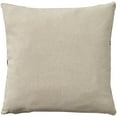 thumbnail image 4 of Mina Victory Embroidered Floral Linen Indoor Throw Pillow Cover Only Multicolor 18" x 18", 4 of 5