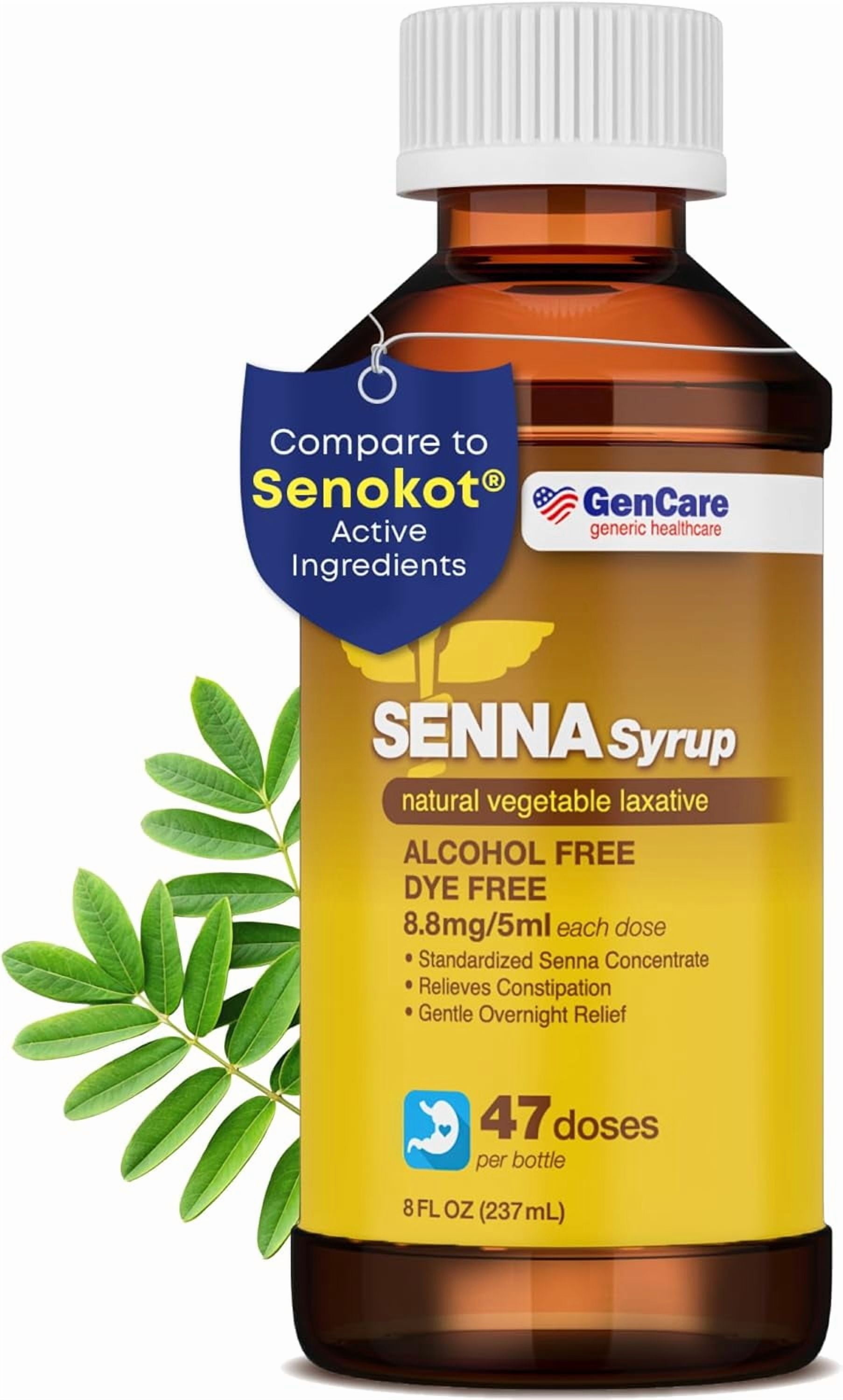GeriCare, Geri-care Laxative Senna Syrup Liquid, 8.8 mg, 8 fl oz