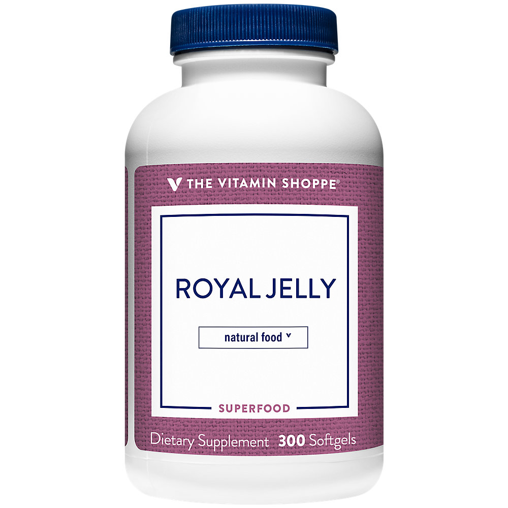 The Vitamin Shoppe Royal Jelly 300MG, Superfood Complex, Natural Food