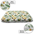 thumbnail image 3 of Banana Leaf Pet Bed, Exotic Nature of Caribbean Islands Pattern with Fresh Coconut Pineapple Fruits, Resistant Pad for Dogs and Cats Cushion with Removable Cover, 24" x 39", Multicolor, by Ambesonne, 3 of 4