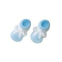Baby Boy Booties Sugar Decorations Toppers Cupcake Cake Cookies Shower Favors Party 12
