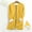 Yellow, variant on Women's Fluffy Oversized Coat Comfort,Women Fall and Winter Loose Long Sleeved Round Neck Full Zipper Thick Wool Lambhair Warm Top Jacket with Pockets Black S