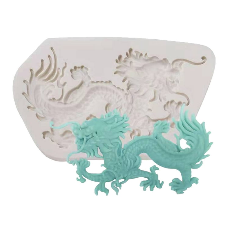 Dragon Candle Mold, Chinese Zodiac Mold Silicone, Dragon Mold, Zodiac Resin  Molds, DIY Baking Cake Decoration Dragon Silicone Mold for New Year