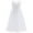 White, variant on iEFiEL Kids Flowy Flower Girl Dress Cutout Back Wedding Birthday Party Dress Champagne 10