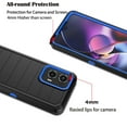 thumbnail image 6 of Tiflook for Moto G Stylus 2024 5G with [Built-in Screen Protector] Holster Locking Belt Clip [Military Grade 12FT Drop Tested] Full Body Carrying Kickstand Cover - Blue, 6 of 6