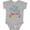 AC-Heather Grey, variant on My Pappy Loves Me Boys or Girls Baby Bodysuit