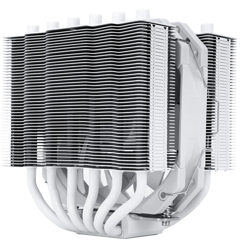 Thermalright For Silver Soul 135 White Dual Tower CPU Air Cooler for Computer Case 6x6mm Heat Pipes Copper & Aluminum Heatsink Cover