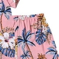 thumbnail image 6 of NIEWTR Boys Vest Set Comfortable Breathable Stylish Sleeveless T Shirt Vest And Shorts SetPajamas Set Summer Outfit (5-7 Years,Pink), 6 of 8