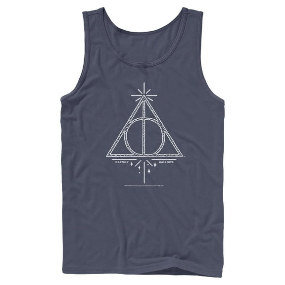 Mens Harry Potter Deathly Hallows Symbol Tank Top