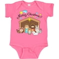 thumbnail image 3 of Inktastic Merry Christmas Cute Nativity Scene Boys or Girls Baby Bodysuit, 3 of 5