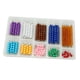 thumbnail image 2 of 10 Piezas Cadenas de Cuentas para Niños Juego Educativo de Matemáticas Material de Tablero de Ajedrez para Contar Numeros Función de Suma y Resta Adecuado para Aprendizaje en Casa Aula Regalo, 2 of 10