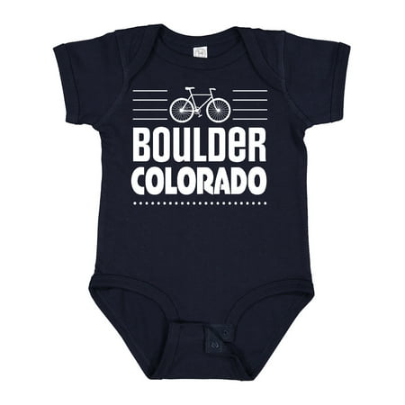 

Inktastic Boulder Colorado Biking Gift Baby Boy or Baby Girl Bodysuit